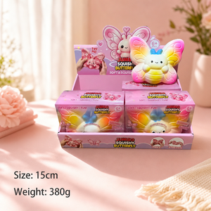 Jouet Squishy Géant Père Noël de Noël, Boîte de Présentation 12 Pièces, Doux à Presser, Unisexe, Matériau TPR, À partir de 5 Ans, Cadeaux de Fête - Product Image 6