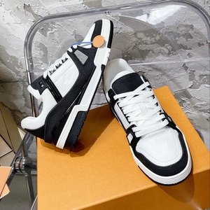 Zapatos Deportivos para Hombre de Diseño Original de Marca, Venta al Por Mayor de Fábrica, Zapatos Casuales de Cuero Genuino Personalizados de Lujo, Antiolor y con Amortiguación - Product Image 4