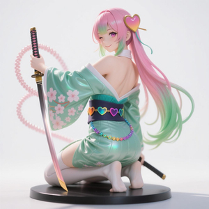 Aangepaste Pvc Cartoon Anime Meisje Actie Figuur Kunst Standbeeld Model Speelgoed Beeldje