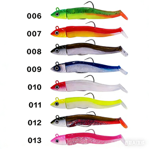 Lua <span class=keywords><strong>esca</strong></span> <span class=keywords><strong>finta</strong></span> <span class=keywords><strong>esca</strong></span> morbida testa di piombo morbida coda PVC mare acqua dolce <span class=keywords><strong>pesca</strong></span> per spigola per la posizione lago - Product Image 3