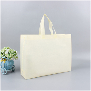 Sacs de shopping en tissu non tissé recyclables à poignée renforcée, vente en gros à bas prix en Chine, pour vêtements - Product Image 6