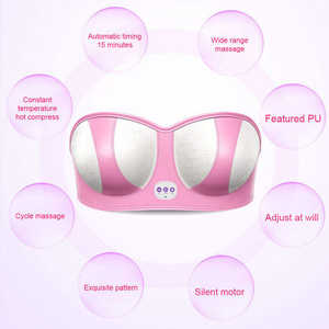 Equipo de Belleza para el Busto de Uso Doméstico para Mujeres - Masajeador Eléctrico Vibratorio con Vacío para Aumento de Senos y Realce de Busto - Product Image 4