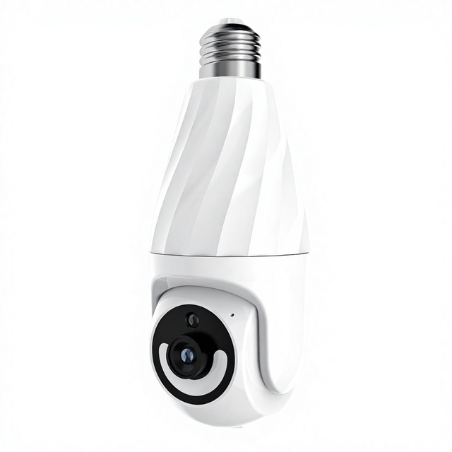 Wireless Smart Home Monitor IP Camera Wi-Fi Connected PTZ Night Vision Motion Detection Auto Tracking Ultra-HD Panoramic