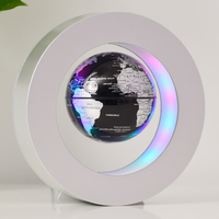 2025 nouvellement produit flottant aimant Globe lévitation Rotation avec lumière LED
