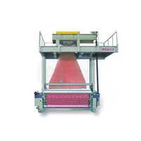 Tissage de tapis de porte en raphia de la meilleure qualité, 280 cm, avec système électronique de rembobinage et de débobinage, métier à tisser jacquard à alimentation hydraulique