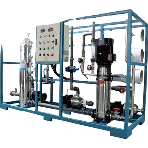 Customized design 6000LPH borehole salty water filter purifier water filter pure water machine.