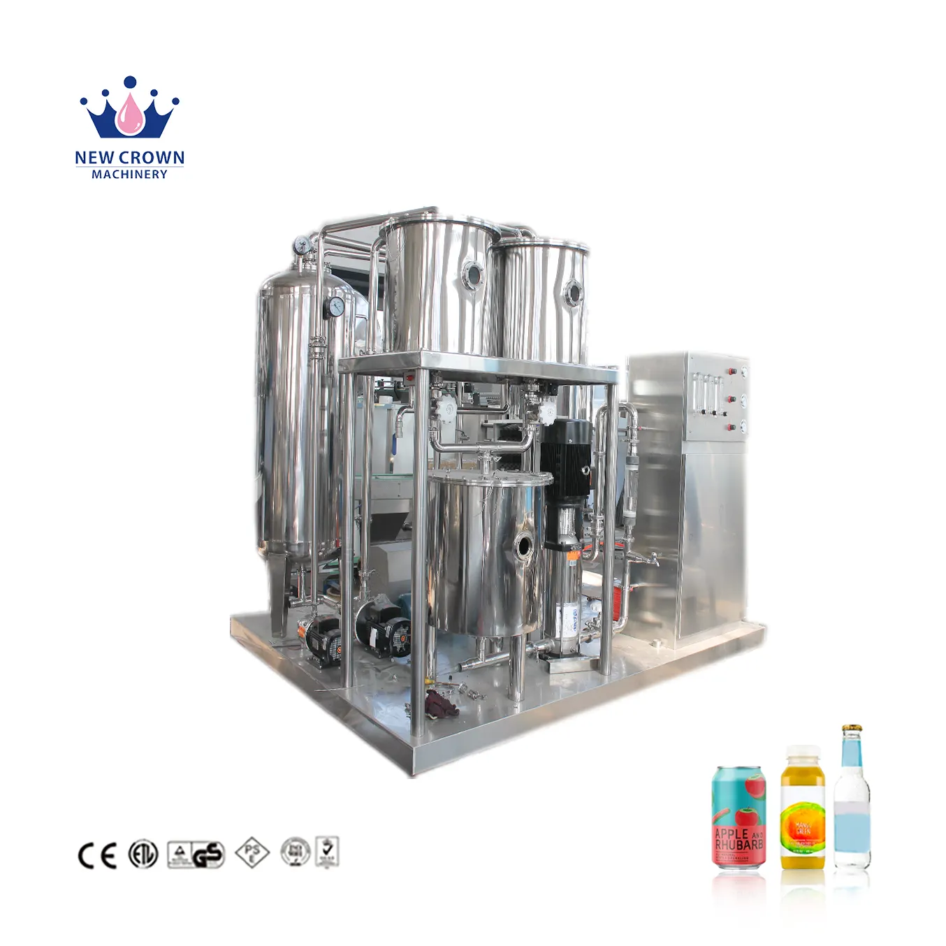 Factory Price Long Service Life Carbonated High Efficiency Drink Mixer Mixing Machine
