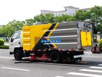JMC – balayeuse de nettoyage de route de 5 tonnes, balayeuse sanitaire pour camion