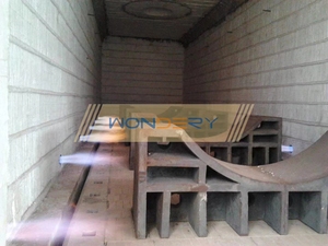 1350 ℃    Maßgefertigter Gasbetriebener Keramik-Sinterofen mit Schiebeofen für Toilettenschüsseln und Handwaschbecken - Product Image 5