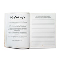 Libreta de Tapa Dura, Servicios de Impresión Personalizada, Logotipo Estampado en Caliente Personalizado, Cubierta de Papel, Phnom Penh A5, Diario de Autocuidado