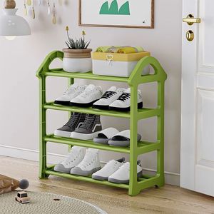 Zapatero Simple Multicapa de PP y Acero al Carbono para Debajo de la Puerta, Ideal para Espacios Pequeños en Dormitorios - Product Image 3