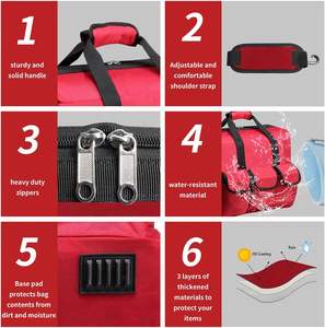 Échantillon gratuit Usine source : Trousse de premiers secours médicale la plus vendue, format mini, petite taille, promotionnelle, de poche - Product Image 4