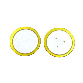 piezo bimorph actuator disc 31mm 2khz piezoelectric element