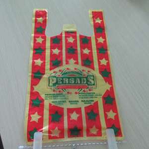 Bolsas de Compra Ecológicas de Plástico Reciclado con Asas Laterales y Logotipo Personalizado - Product Image 3