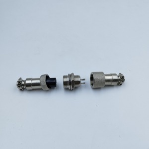 Conector de aviación enchufable GX12, 2-7 pines, cobre plateado, M12, retardante de fuego de alta frecuencia para uso industrial - Product Image 3