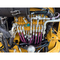 Mini-excavatrice Caterpillar CAT303.5E d'occasion en excellent état (95% comme neuve), moteur modèle 2024, capacité de la benne de 0,12 m³