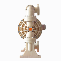 Pompe AODD à double diaphragme à commande pneumatique en PVDF de 3 pouces, 1041 Lpm, pour le transfert d'acides chimiques