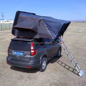 UV Resistant Waterproof 2-3 Person Roof Top Tent Car Rooftop Tent ABS Clamshell Hard Top Roof Tent for 4x4 Camping - Product Image 2