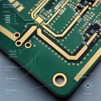 Fabrication de circuits imprimés HDI personnalisés, conception de circuits imprimés multicouches, vias aveugles enterrés, circuits imprimés à haute densité d'interconnexion