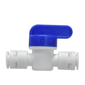 Válvula de Bola de 2 Puntos Ypq de 1/2 Pulgada con Conexión a Presión, Conector para Purificador de Agua para Agua Potable Directa en Cocina y Hogar - Product Image 2