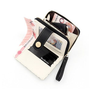 Lovely Cute Cat Designer Women Wallet Luxury <b>Wristlet</b> Wallet for Women Leather Credit Card Wallet Short Purse - Product Image 4