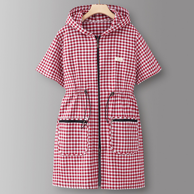 Purplish red-SJ903Pure cotton half sleeve(Recommended90-170)Jin
