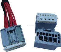 313721000 MOLEX 2 Baris 10pin Soket Betina Konektor Persegi Panjang untuk Otomotif Linksunet Kabel Khusus