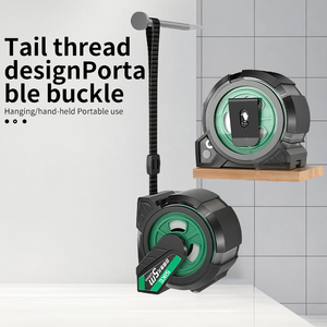 أدوات قياس عالية الجودة احترافية من الصلب ، ومطلية بالبلاستيك ، متري - Product Image 4