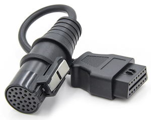 Cable OBD1 a OBD2 de 30 Pines Macho a OBD2 de 16 Pines Hembra para <span class=keywords><strong>Iveco</strong></span> - Product Image 2