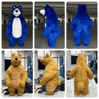 Costume de Mascotte Gonflable Gorille King Kong de Haute Qualité pour Adulte – Idéal pour Halloween, Publicité de Marque et Spectacles de Rue