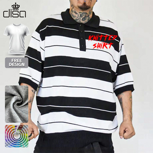 Camiseta a Rayas Estilo Costa Oeste Americana, Talla Grande, 100% Algodón, Manga Corta, Diseño Mexicano Hip-Hop <span class=keywords><strong>Rap</strong></span>, Patrón Sólido para Serigrafía - Product Image 1