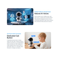 Caméra de sécurité robotisée Vstarcam 1080p AI WiFi PTZ avec conversation bidirectionnelle, vision nocturne couleur, lecteur de musique, soins aux bébés et aux personnes âgées, OEM VS-H3A1