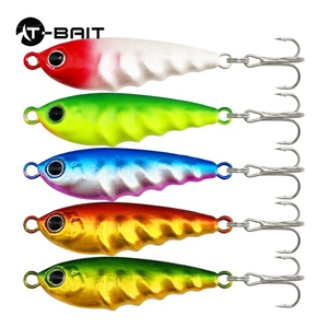 10g a 60g di occhi 3D di acqua salata di mare di tonno giallo multicolore vibrazioni Jigging esche velocità che affondano Jigs in metallo - Product Image 6