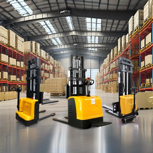 Kondisi Baru 2Ton semi-elektrik Forklift <span class=keywords><strong>Stacker</strong></span> 2m sistem hidrolik penuh stasiun berjalan mengemudi alat pengangkat isi ulang - Product Image 6