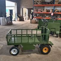 Chariot à main électrique à quatre roues, très vendu, facile à utiliser, adapté à divers scénarios, personnalisable