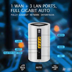 Enrutador 5G CPE para exteriores con doble ranura SIM y WiFi6 de alta velocidad para una conectividad rápida a Internet en áreas rurales y ubicaciones remotas - Product Image 5