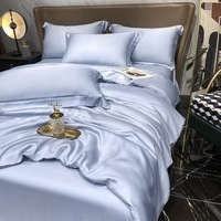 Grossistes en literie 100% Tencel lyocell Couette personnalisée Housse de couette de luxe Ensemble de literie couette drap de lit textile