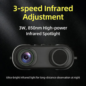 Dispositif de vision nocturne, enregistreur vidéo HD, télescope d'observation longue distance, filtre rouge, jumelles analogiques 8x, dispositif de vision nocturne - Product Image 6
