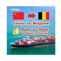 Agent de fret maritime Shenzhen, logistique porte-à-porte, expédition LCL + Express vers la Belgique, assistance 24/7, emballage personnalisé disponible