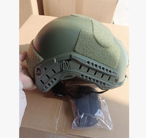 Casque de protection sportif DFV02 500G pour le cosplay, le ski, noir et vert, en plastique ABS, version 500G, en stock - Product Image 5