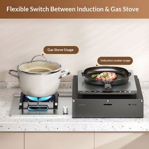 <b>Kitchen</b> Extension-type Gas Stove Cover Carbon Steel Induction Cooker Support <b>Shelf</b> - Product Image 6