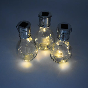 Lampe solaire de jardin Weiyu, étanche, avec ampoule en verre, style chinois, pour patio et cour - Product Image 2