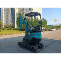 Mini-excavatrice compacte sur chenilles SN-18 durable, à rotation zéro, commande hydraulique pilotée, entretien facile, cadre robuste, haute qualité