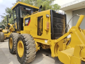 Secondhand <b>CAT</b> 140K Original Motor Grader High Quality 160K 140H 140M Used Construction Grader Machinery for Sale - Product Image 2