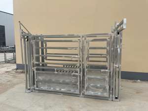 पोर्टेबल जस्ती भारी ड्यूटी पोर्टेबल मवेशी कुचलने पैमाने - Product Image 3