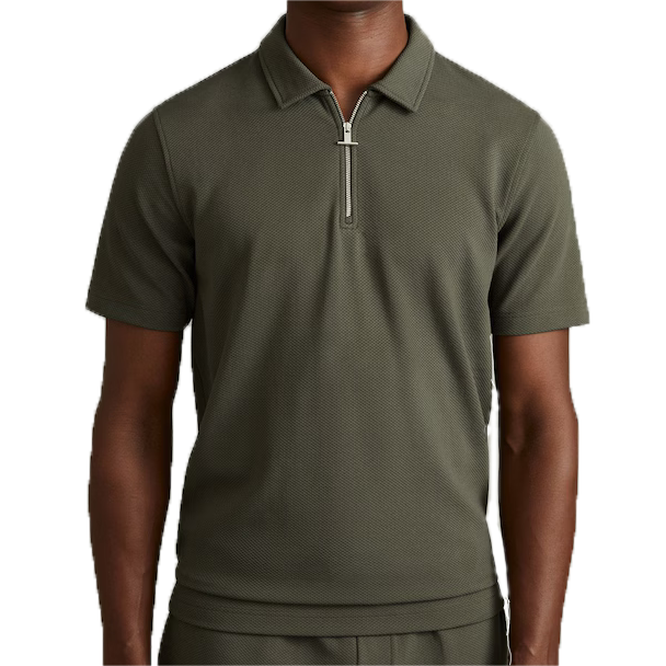 High Quality Men's Blank Short-Sleeved for POLO Shirts Breathable Cotton Versatile Casual Manufacturer Wholesale Solid Knitted