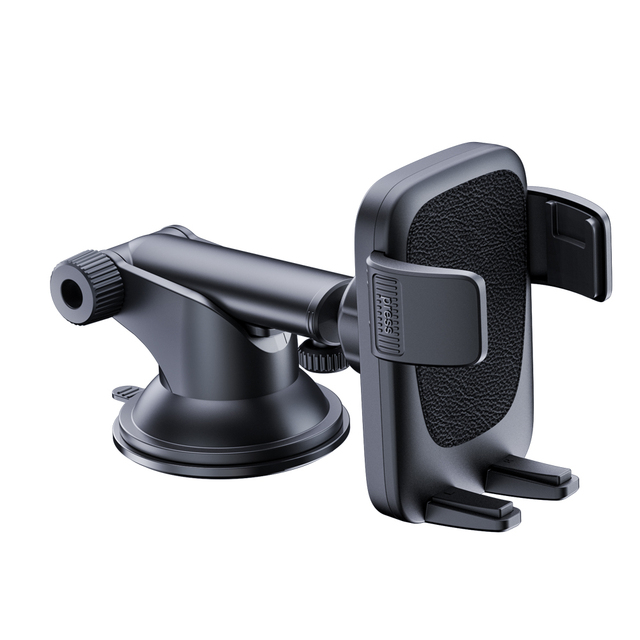 Phone Car Mobile Holder Dashboard & Windshield Mount Strong Suction Cup Shockproof One Touch Release Hands-Free Car Phone Holder