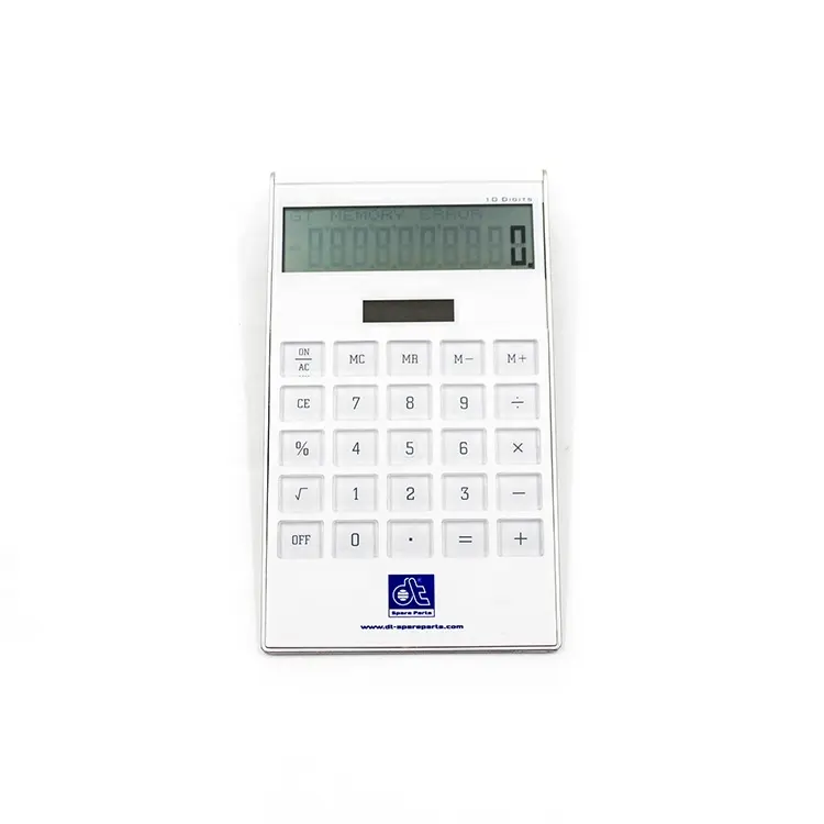 Articoli promozionali con calcolatrice scientifica per la stampa di affari elettrici per ufficio da ufficio con logo tascabile