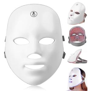 Masques LED sans fil à technologie PDT, intensité réglable 3 couleurs, découpes ergonomiques pour les yeux/le nez, lumière infrarouge pour peaux sensibles - Product Image 6