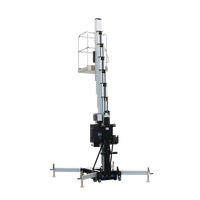 Chariot élévateur portable en aluminium à double mât Vente en gros
